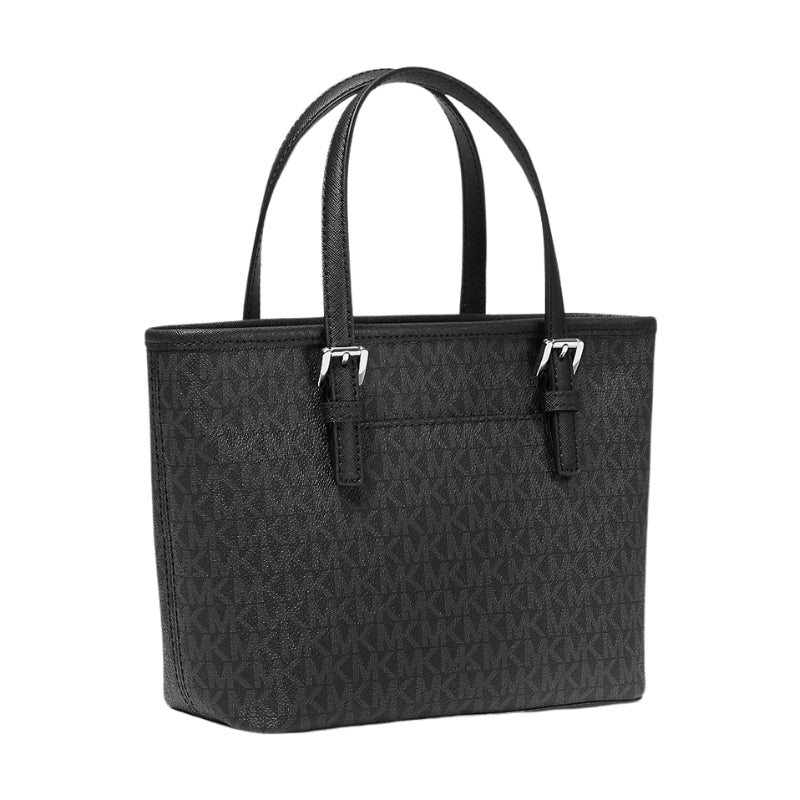 Jet Set Travel Extra-Small Logo Top-Zip Tote Bag