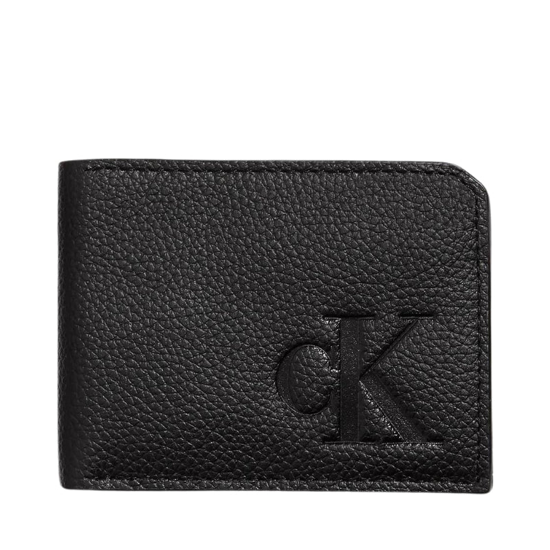 Pebble Leather Slim Bifold Wallet