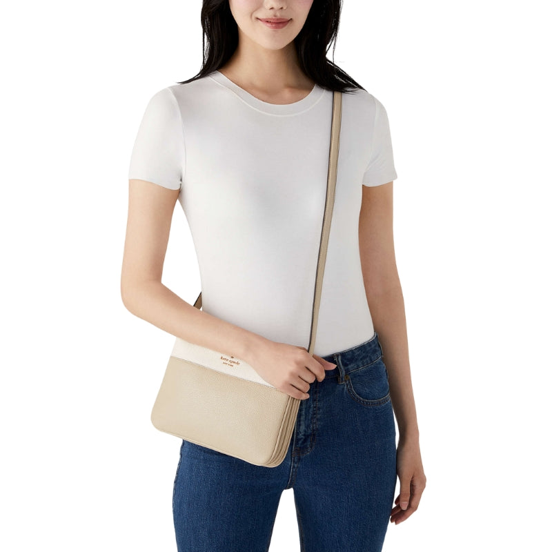 Leila Colorblock Triple Gusset Crossbody