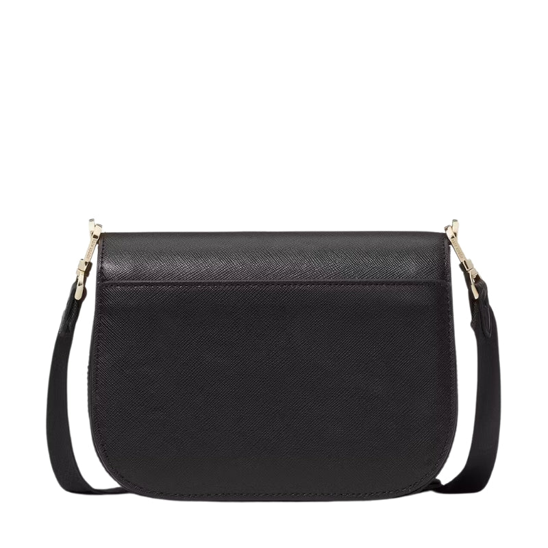 Madison Saffiano Leather Saddle Bag