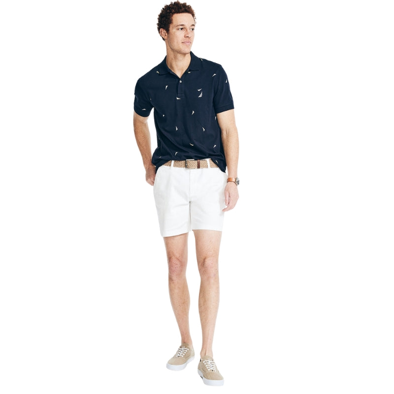 Nautica Classic Fit Printed Polo