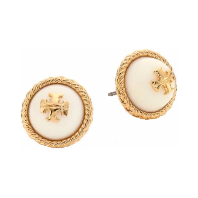 Rope Pearl Stud Earring