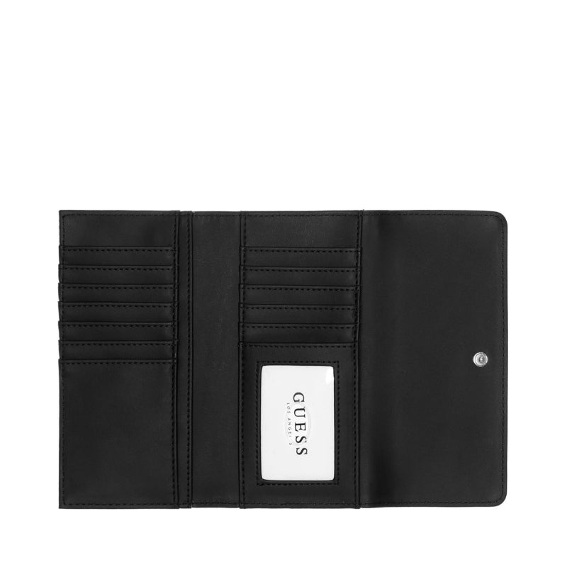 Bowie Debossed Logo Slim Clutch Wallet