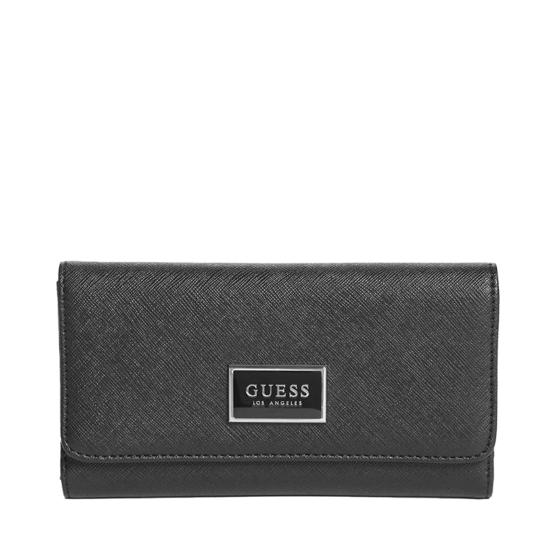 Abree Logo Saffiano Slim Wallet